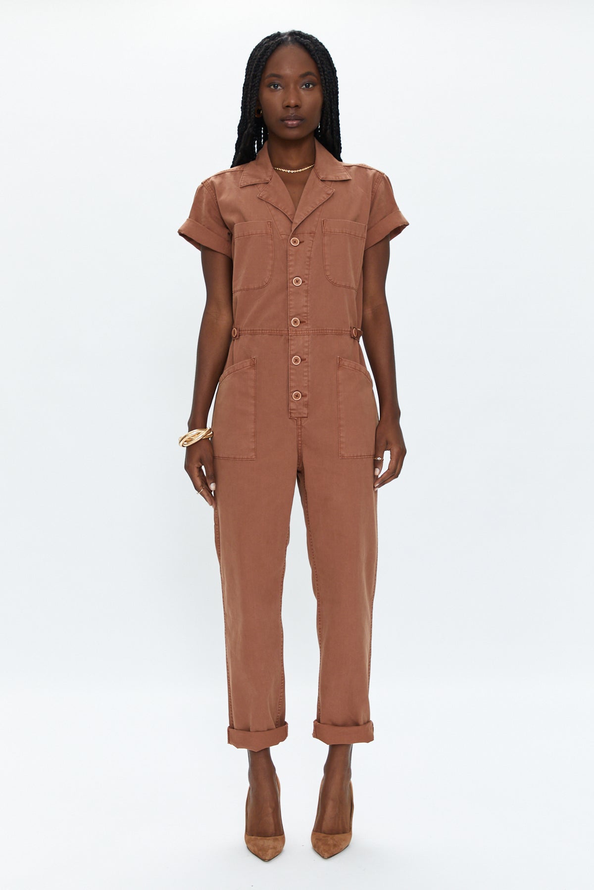 Grover Short Sleeve Field Suit - Cinnamon
            
              Sale